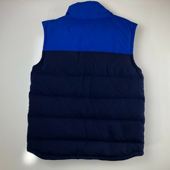 Patagonia Men’s Bivy Down Vest Medium M Blue Navy - Picture 6 of 7
